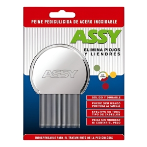 Assy Peine Clasico Para Piojos De Metal