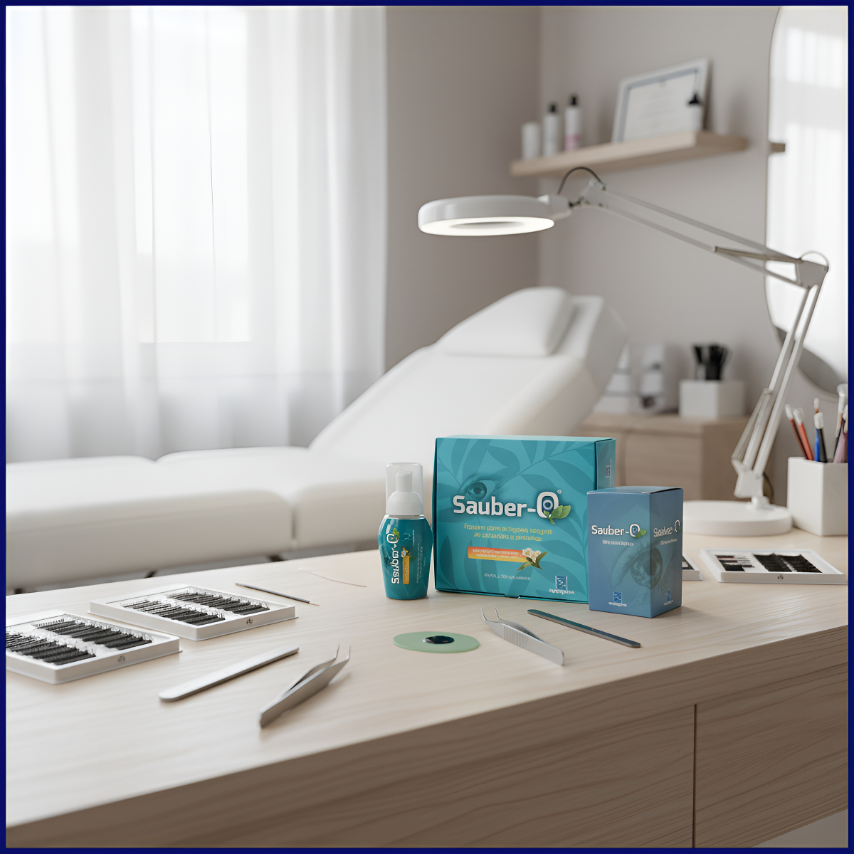 Espuma Para Higiene De Pestañas Sauber-o 100 Aplicaciones - Imagen 3