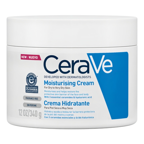 Crema Para Cuerpo Cerave Corporal Crema Hidratante En Pote De 340ml/340g - Imagen 2