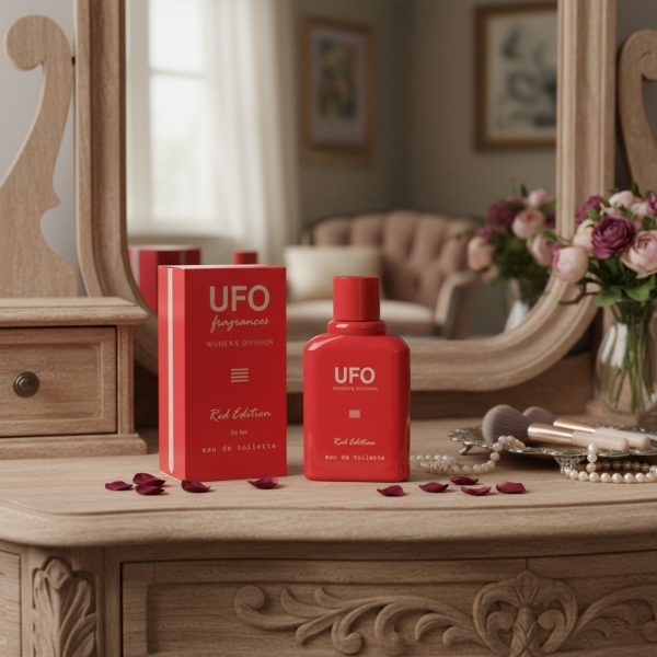 Ufo Perfume 100ml Red Edition Para Dama Sellado Original - Imagen 2