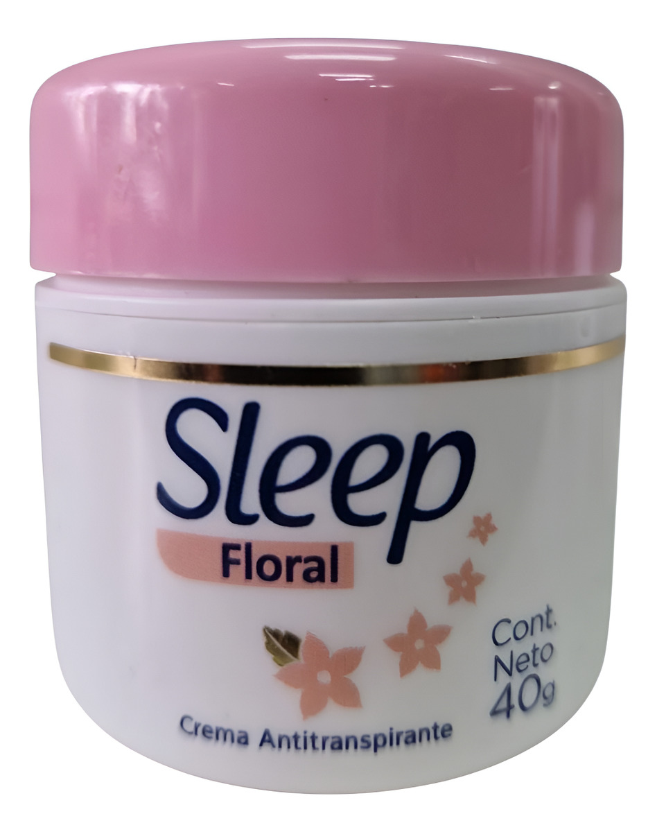 Desodorante Sleep Floral 40g En Crema