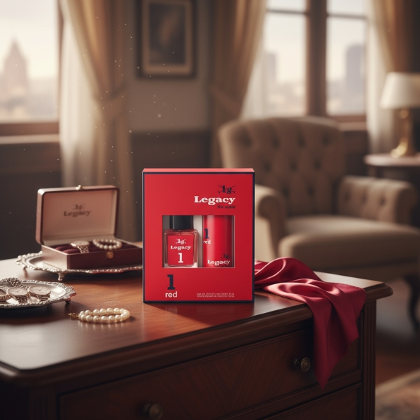 Perfume Legacy 50 Ml + Deo 150ml Set Red 1 - Imagen 3