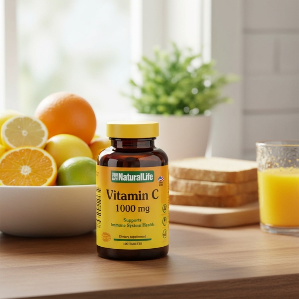 Natural Life Vitamina C 1000mg X 100 Tabletas - Imagen 2