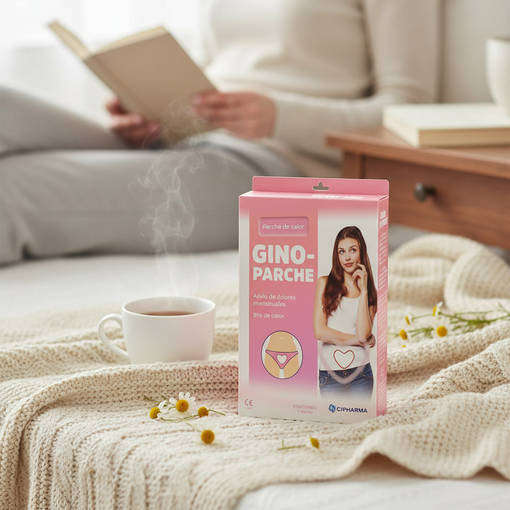 Parche De Calor Gino - Parche (dolores Menstruales) - Imagen 2