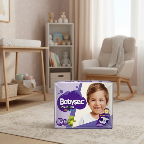 Babysec Premium Talle Xxg X 48 Unidades - Imagen 2