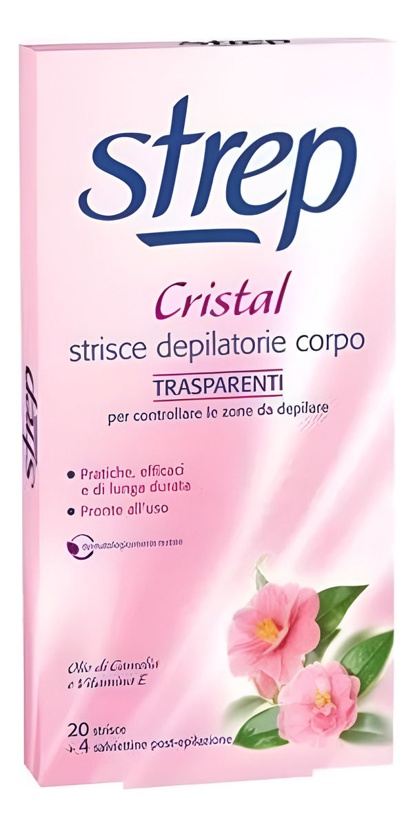 Bandas Depilatorias Faciales Crystal Strep
