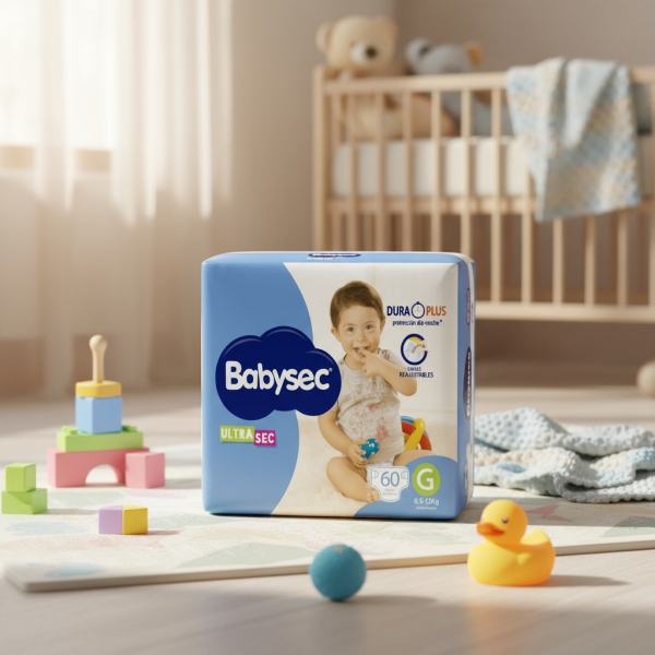 Babysec Ultra Pañales Talle G X 60 Unidades - Imagen 2