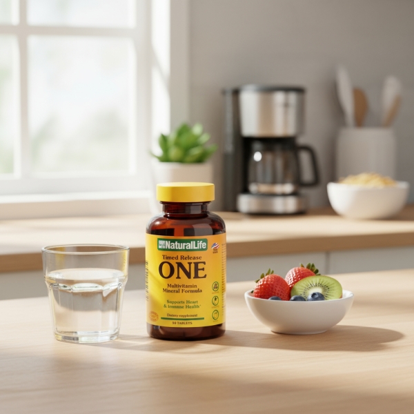 Multivitaminico Vitaminas Y Minerales One Natural Life X 30 - Imagen 3