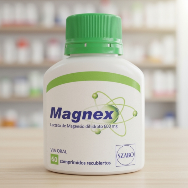 Magnex 600 Mg X 60 Comprimidos. - Imagen 3