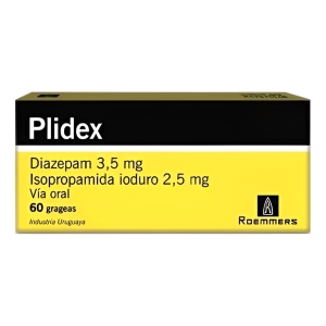 Plidex(R) X 60 Grageas
