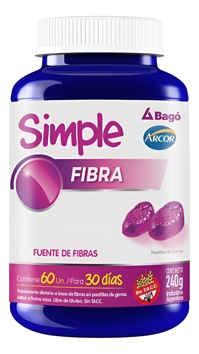 Suplemento Dietario Simple Fibra X 60