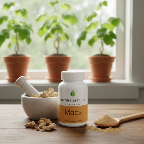 Maca X 60 Caps Energizante, Vigorizante, Natural - Imagen 2