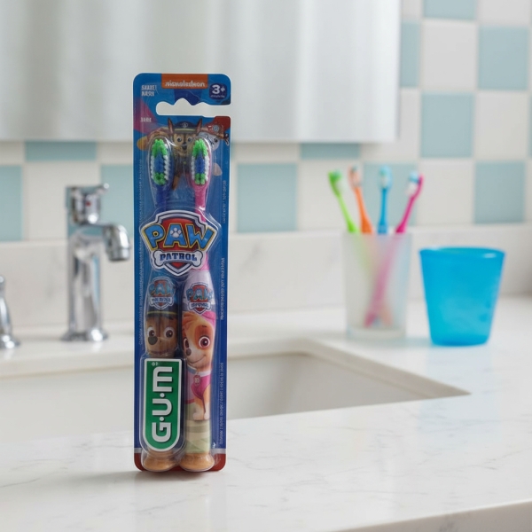 Cepillo De Dientes Infantil Paw Patrol Gum X2 - Imagen 2