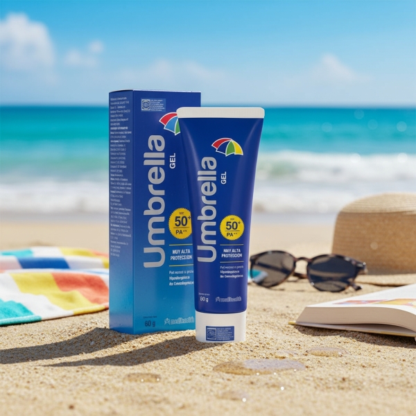 Umbrella Gel Protector Solar Fps 50 Gel 60gr San Gar - Imagen 2