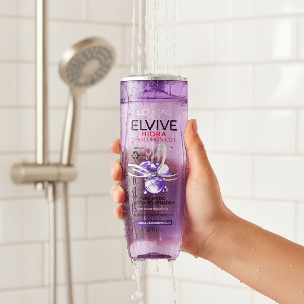 Elvive Shampoo Hidra Hialurónico 370 Ml - Imagen 3