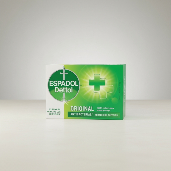 Jabón De Tocador Espadol Original Antibacterial 80 Grs X2 Un - Imagen 3