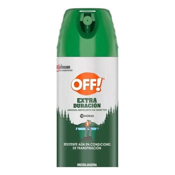 Repelente Para Mosquitos Off Extra Duración Aerosol X170ml - Imagen 5