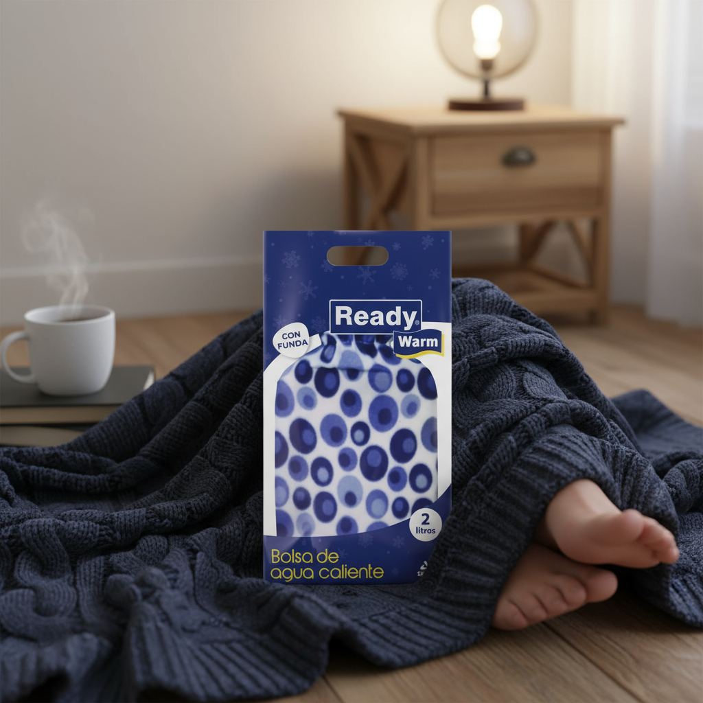 Bolsa De Agua Caliente Ready Warm Sagrin 2l - Imagen 2