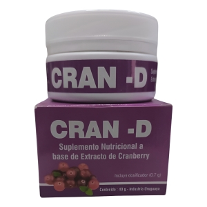 Cran - D Suplemento De Arándano Rojo Y Vitamina D