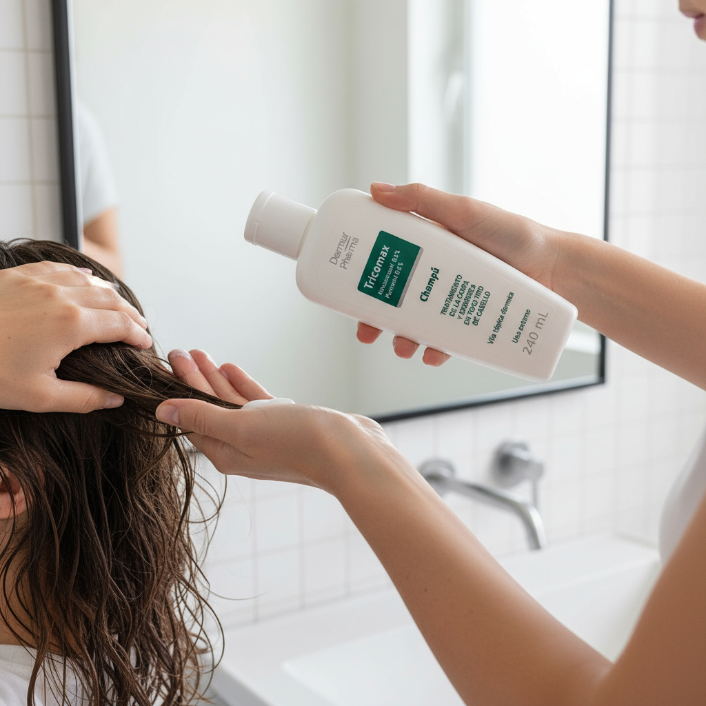Shampoo tricomax 240 Ml Anticaspa Antiseborrea - Imagen 3