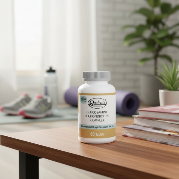 Qualivits Glucosamine 500mg Chondroitin 400mg Complex 60caps - Imagen 3