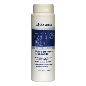 Talco Siliconado Ebroderm 120gr