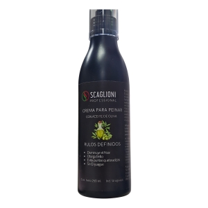 Crema Para Peinar Rulos Definidos Scaglioni 250ml
