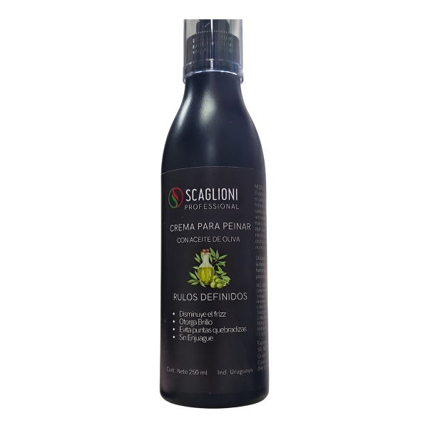 Crema Para Peinar Rulos Definidos Scaglioni 250ml
