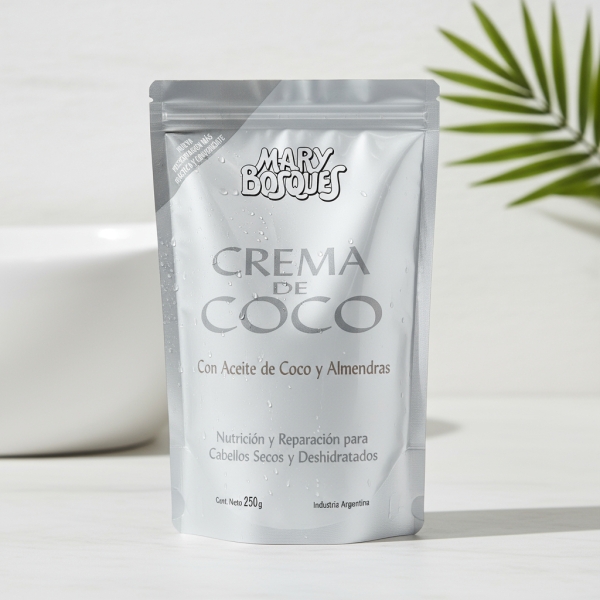 Crema De Coco Nutrición Mary Bosques 250g - Imagen 3