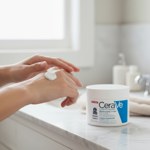 Crema Para Cuerpo Y Manos Cerave Crema Hidratante 340ml - Imagen 3