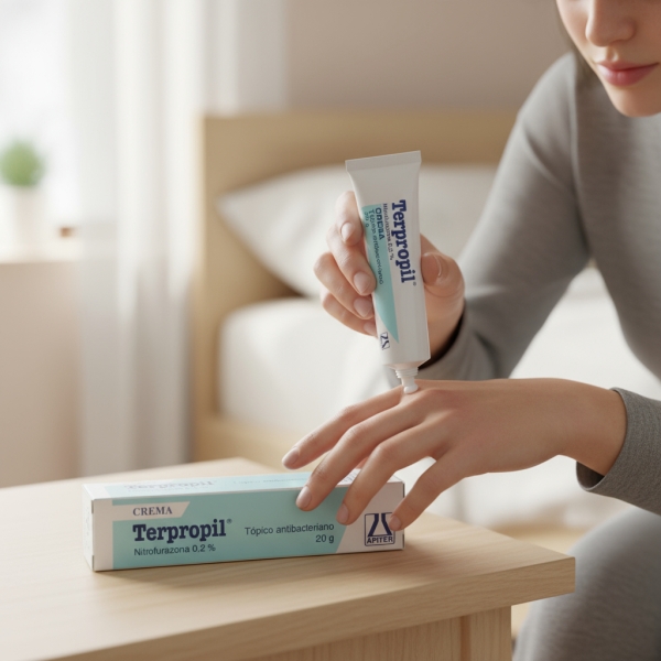 Crema Para Quemaduras Antibacteriana Terpropil 20 G - Imagen 3