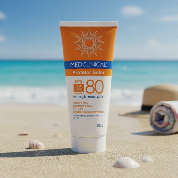 Protector Solar Medclinical Con Vitamina E Fps 80 200g - Imagen 3