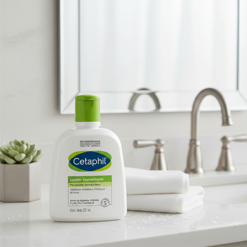 Cetaphil Locion Humectante Piel Sensible 237ml - Imagen 2