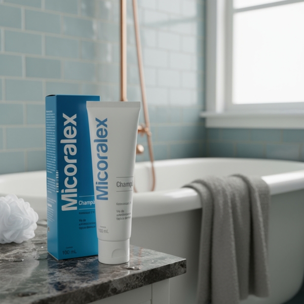 Micoralex(R) Champú 100ml Shampoo Anticaspa Antiseborreico - Imagen 2