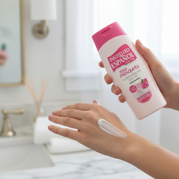Instituto Español Loción Hidratante Rosa Mosqueta 500ml - - Imagen 3