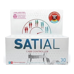 Suplemento En Comprimidos Framingham Pharma Satial Carb Controller Faseolamina Estandarizada En Caja 30 Un