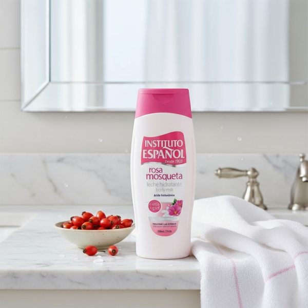 Instituto Español Loción Hidratante Rosa Mosqueta 500ml - - Imagen 2