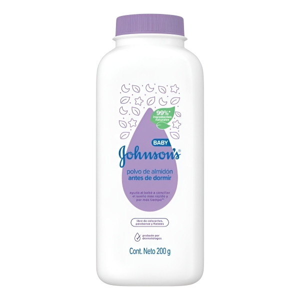 Talco Johnson Antes De Dormir 200 G