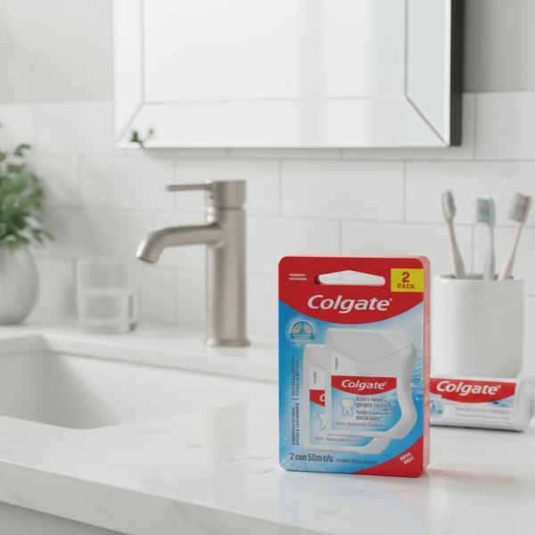 Hilo Dental Colgate Nylon 50m X2 Unidades - Imagen 3