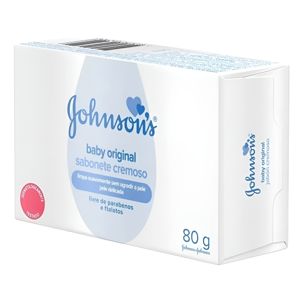 Johnsons Jabón En Barra Original 80 Gramos