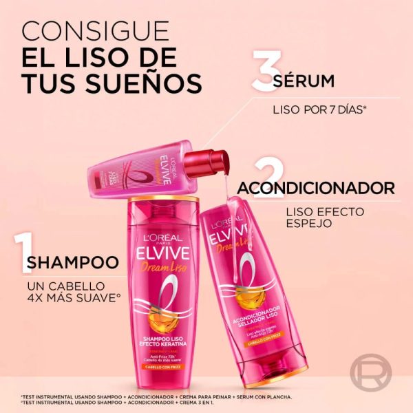 Sérum Capilar Elvive Dream Liso 100 Ml - Imagen 2