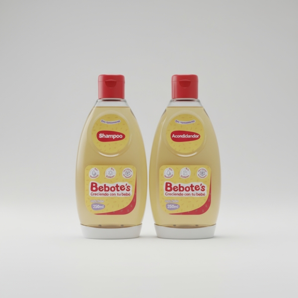 Bebotes Pack Shampoo 250ml + Acondicionador 250ml - Imagen 3