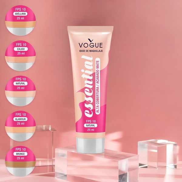 Vogue Base Fluido Essential Natural 25ml - Imagen 2