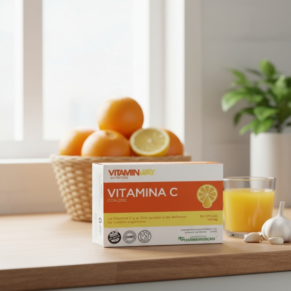 Vitaminway(R) Vitamina C + Zinc X 30 Cápsulas - Imagen 3