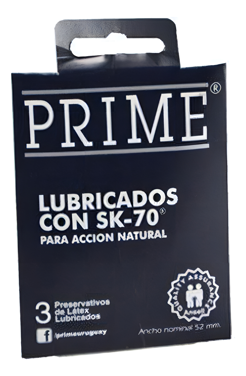Preservativos Prime(R) Lubricados Con Sk - 70 X 3 Unidades - Imagen 2