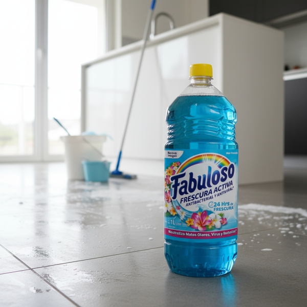 Limpiador Fabuloso Mar Fresco Antibacterial 1lt - Imagen 3