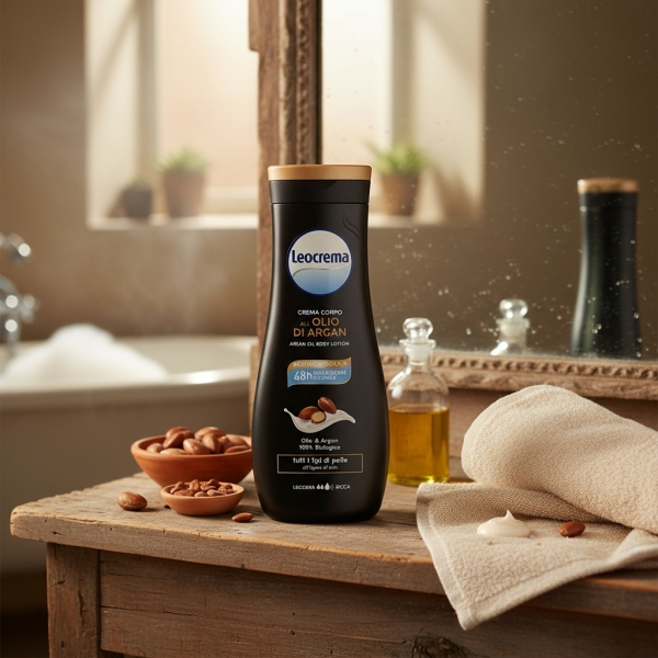 Leocrema Argan 400 Ml Crema Hidratante - Imagen 2