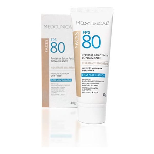 Medclinical Protector Solar Facial 80 Fps - Tonos