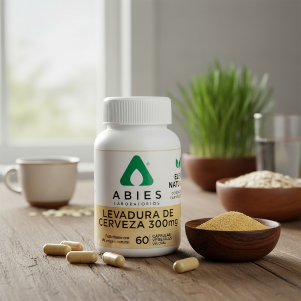 Levadura De Cerveza Abies 60 Cápsulas - Imagen 2