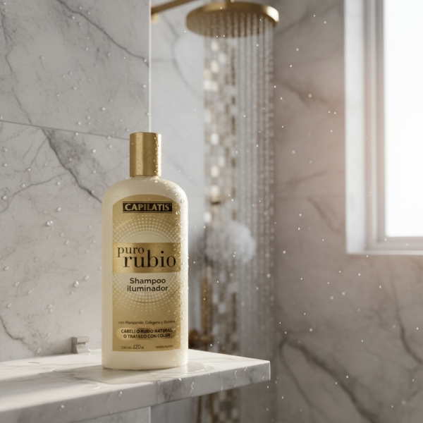 Shampoo Capilatis Puro Rubio 420ml - Imagen 2